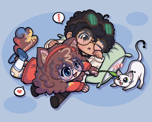 @punchycat_, @itsokabe